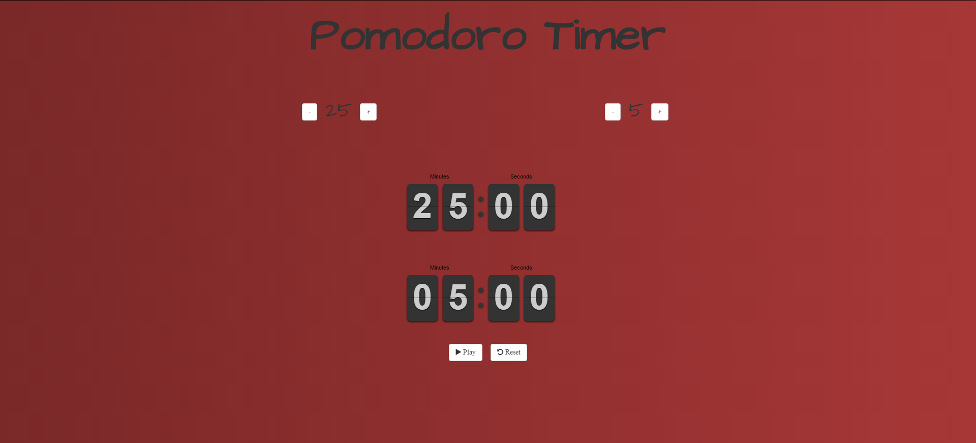 Pomodoro Timer